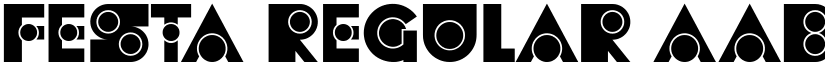 Festa Regular font