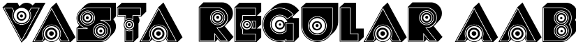 Vasta Regular font
