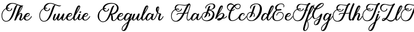 The Twelie Regular font