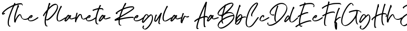The Planeta Regular font