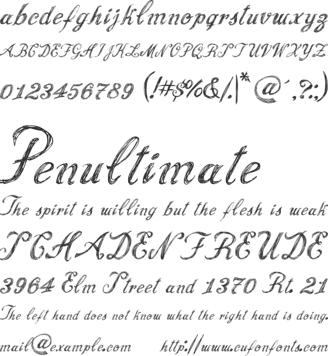Vintage Soda 20s font preview