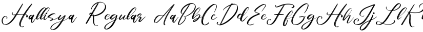 Hallisya font download
