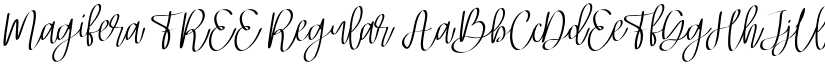 Magifera FREE Regular font
