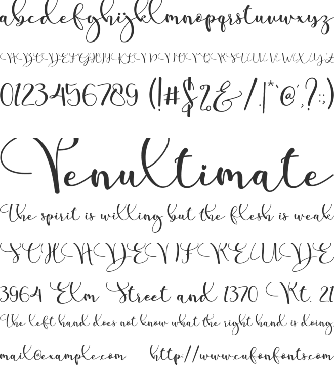 being human font preview