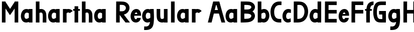Mahartha Regular font