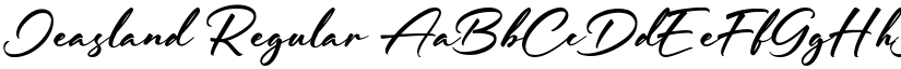 Jeasland font download
