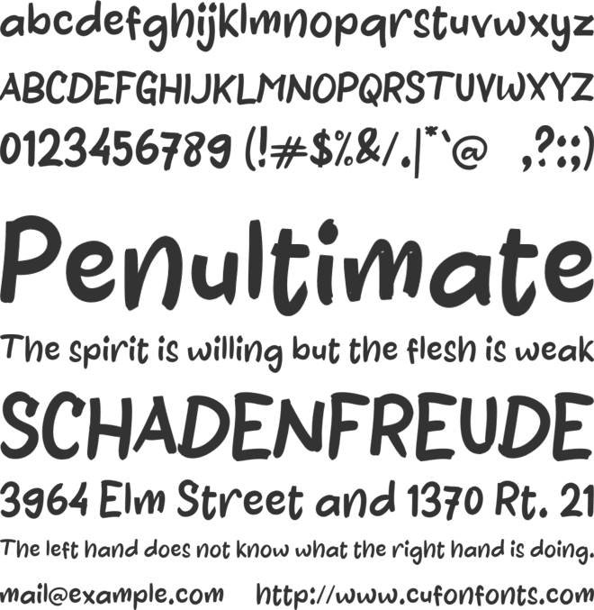 b Baiknya font preview