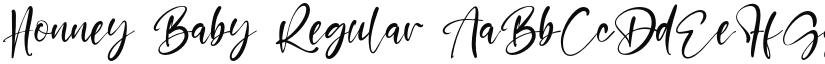 Honney Baby font download