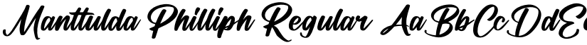 Manttulda Philliph font download