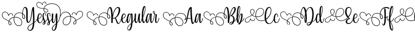 Yessy font download