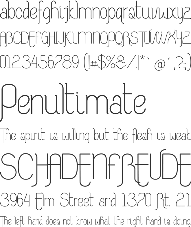 Rias Altas Ribadeo LGtipos font preview