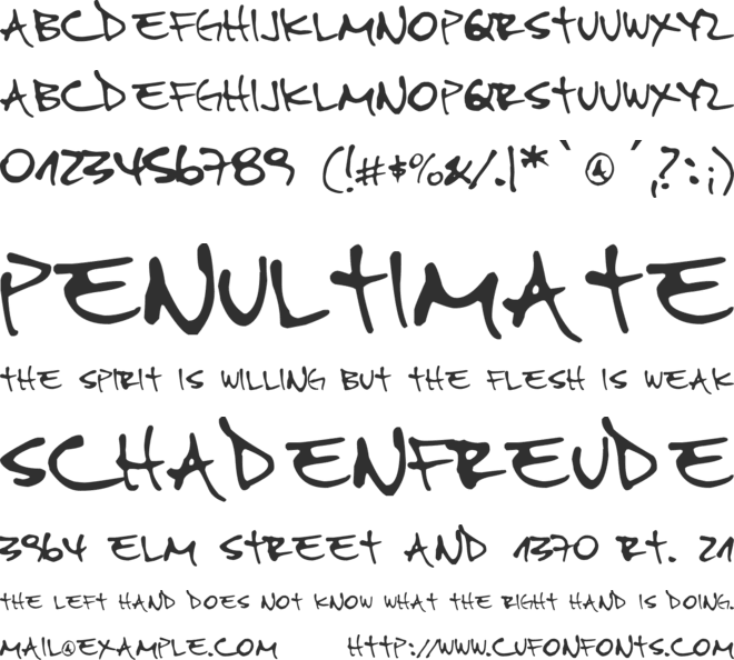 PipeFont2 font preview