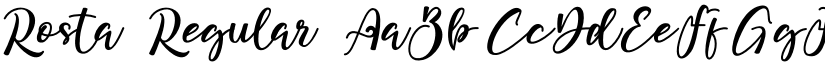 Rosta font download