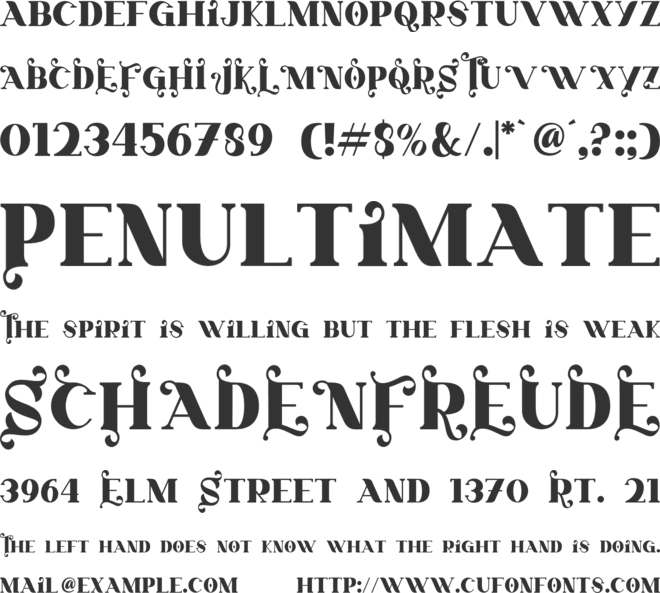 Rosita Milk font preview