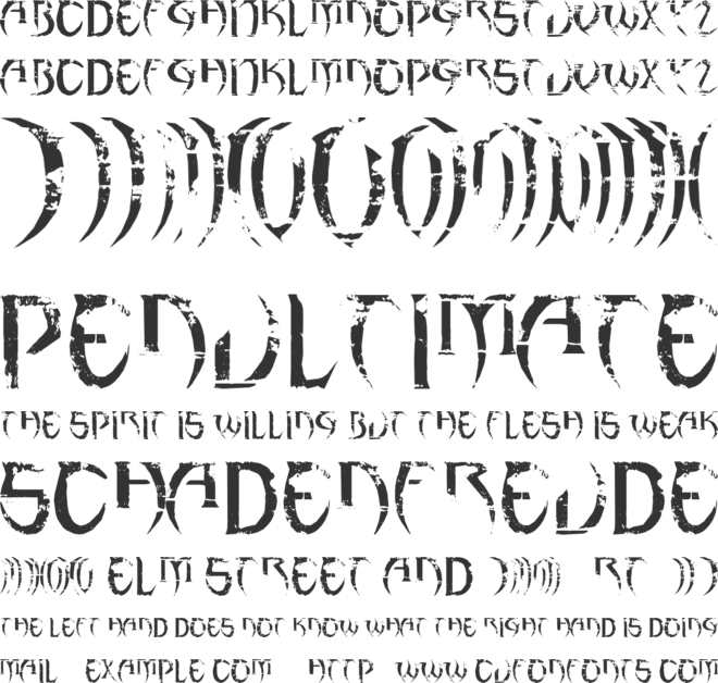 haAJJA font preview