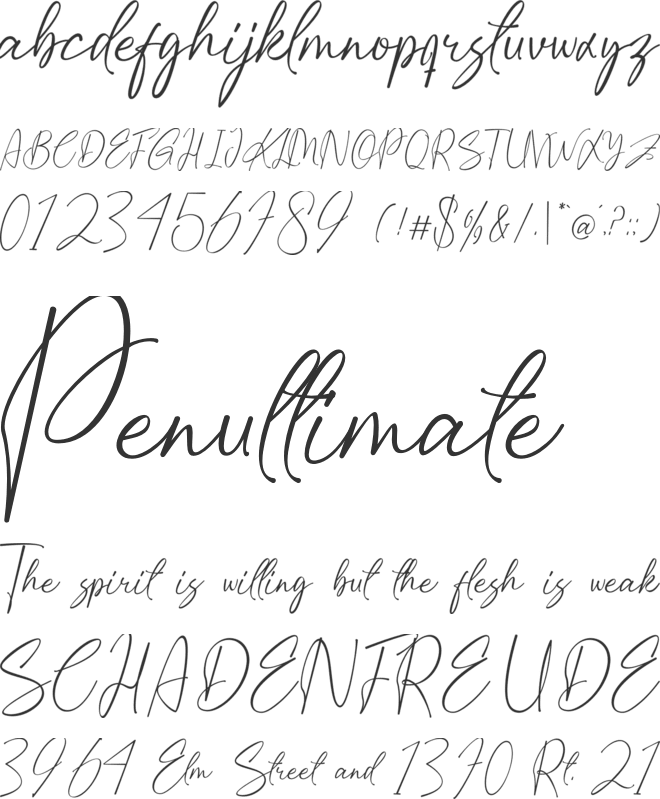 Kelarisan font preview