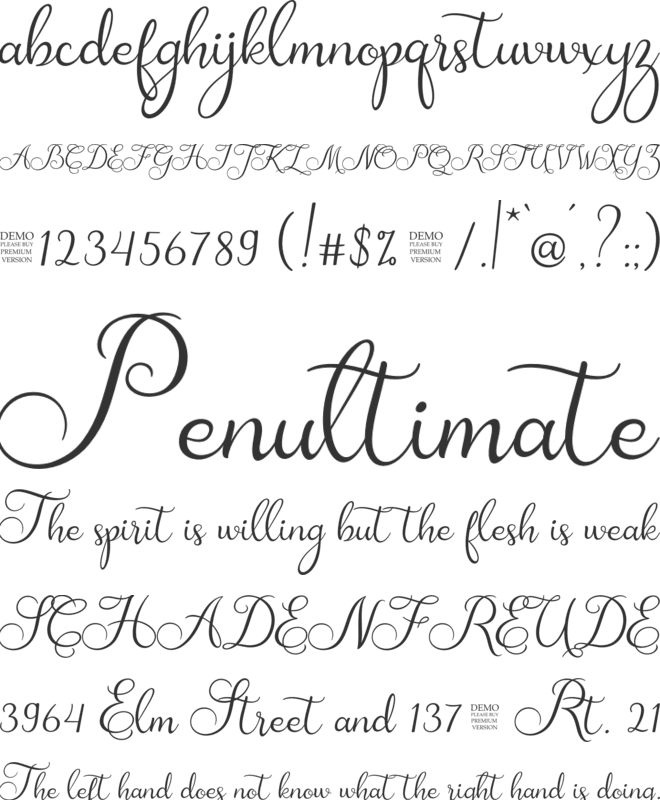 Ananda by Alifinart font preview