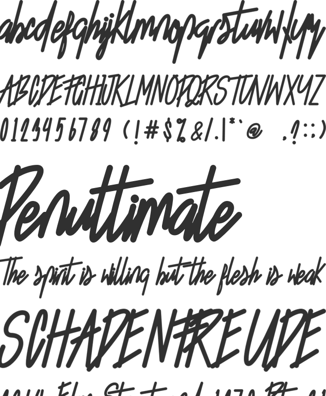 Starting Live font preview