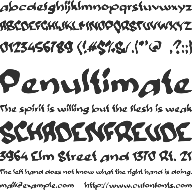 c Cangkriman font preview