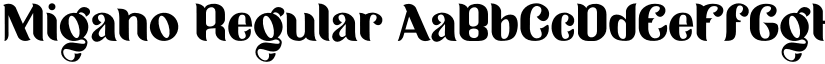 Migano font download