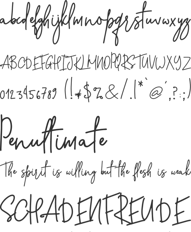 Stone Soul font preview