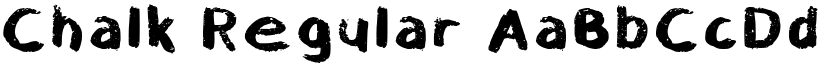 Chalk Regular font