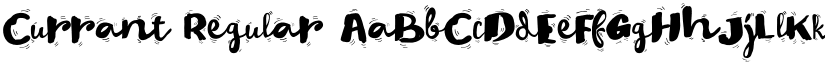 Currant font download