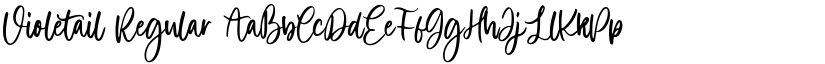 Violetail Regular font