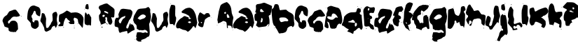 c Cumi Regular font