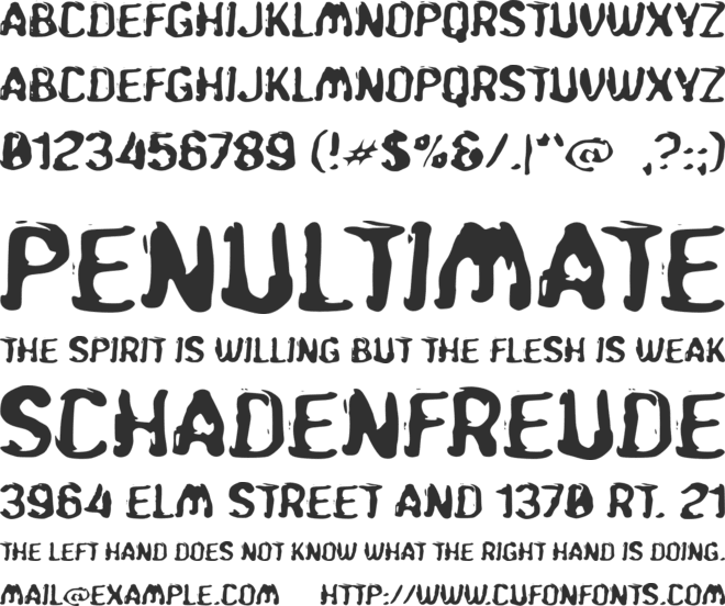 c Cegah Covid font preview