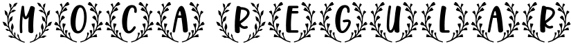 Moca Regular font