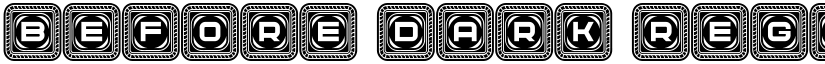 Before Dark Regular font