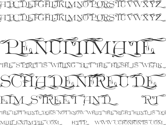 EuclidCP font preview