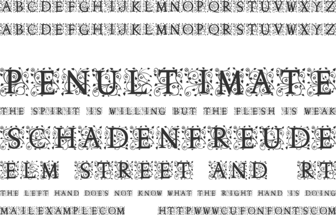 Anabel Alt font preview