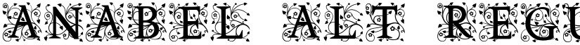 Anabel Alt Regular font