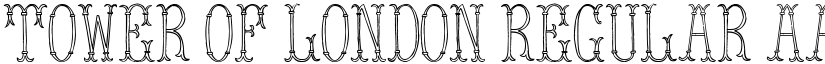 Tower of London Regular font