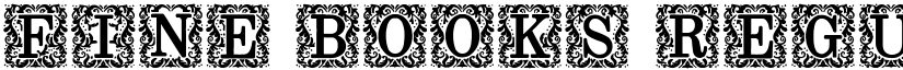 Fine Books Regular font