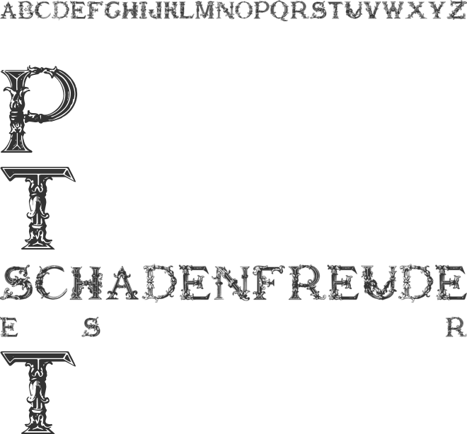 British Museum 1490 font preview