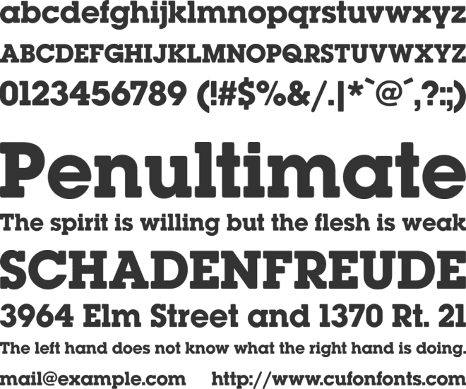 Lubalin Graph ITC Turner font preview