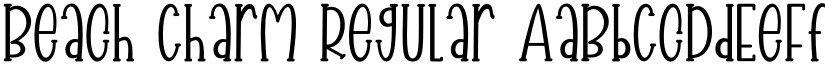 Beach Charm Regular font