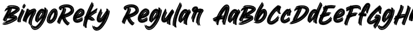 BingoReky font download