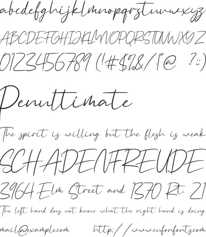 Angin Senja font preview