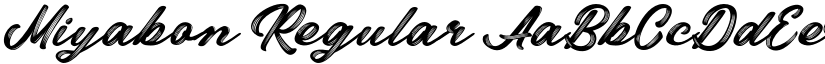 Miyabon font download