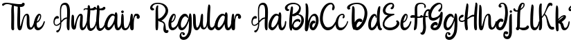 The Anttair Regular font