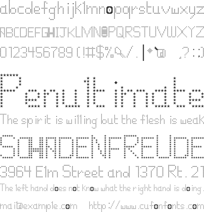 Star Sans font preview