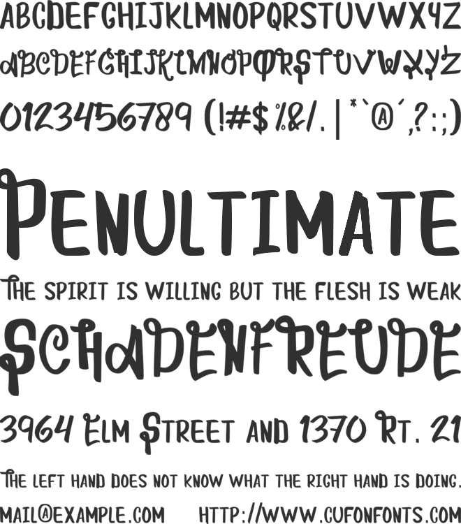 Typepace font preview