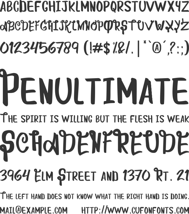 Typepace font preview