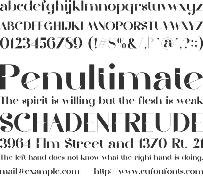 gramling font preview