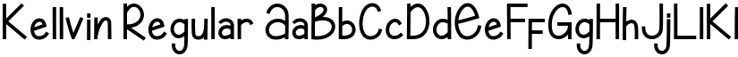 Kellvin Regular font