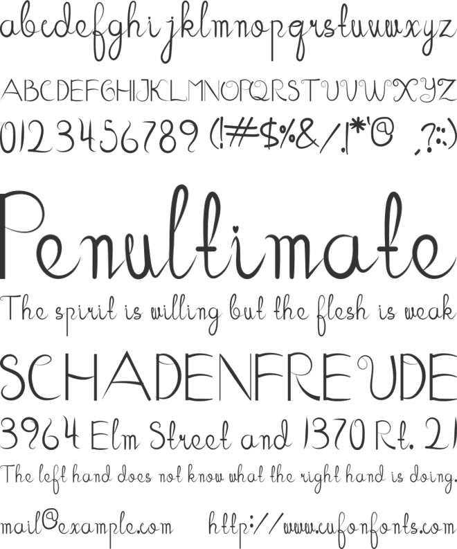 Juneteenth font preview